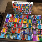 Porta di caleidoscopio puzzle puzzle 1000 pezzi